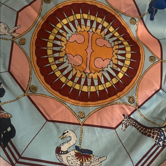 Colorful Midi Dress with Graphic Print - Picture 5 of 6